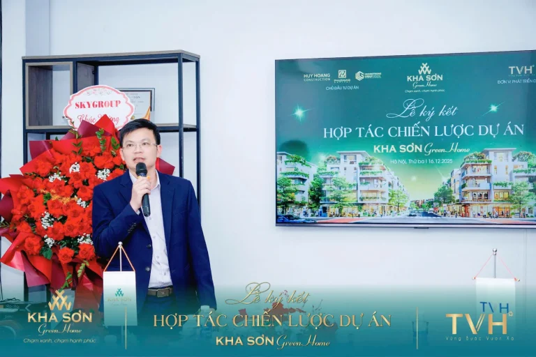 Lễ ký kết hợp tác TVH Lands cùng chủ đầu tư dự án Kha Sơn Green Home
